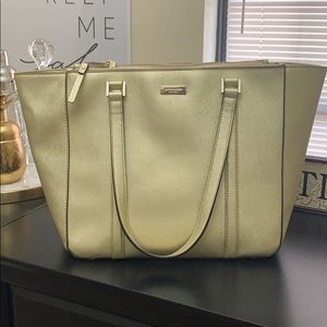 Kate Spade Gold Tote